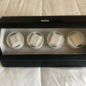 Heiden Quad Winder Watch Box